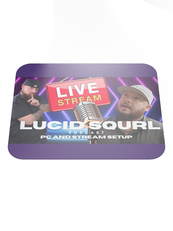 Lucid Squrl Podcast Mouse Pad – Episode 1 Edition product image (1)