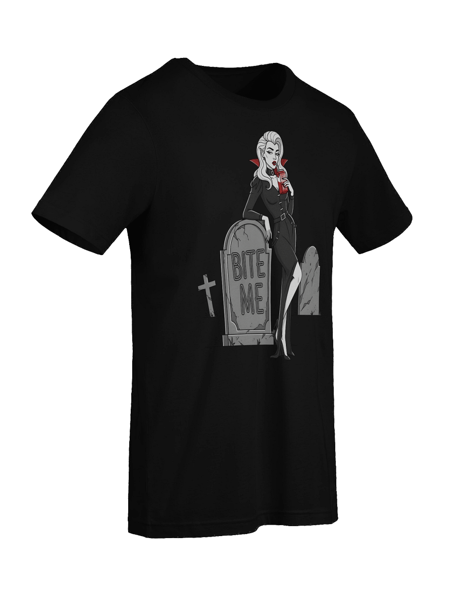 Bite Me Vampire Cartoon T-Shirt product image (52)