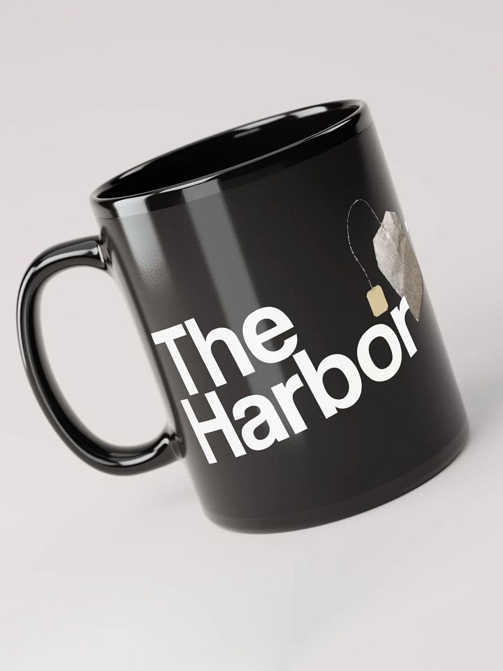 The Harbor Black Mug product image (1)