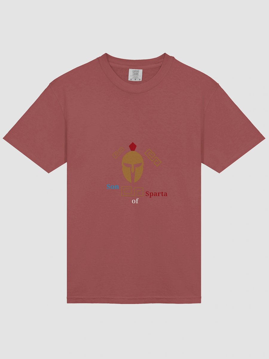 Geometric Spartan Helmet Son of Sparta T-Shirt product image (3)