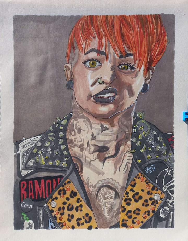 Original Sketch Art: Ruby Soho - Rock and Roll product image (1)
