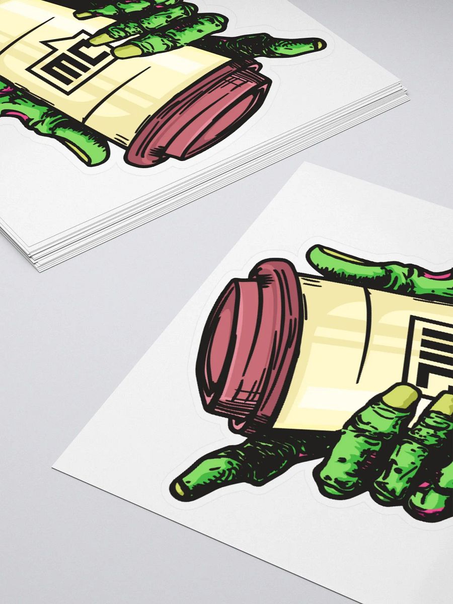 JaWoodle Coffee Sticker product image (4)