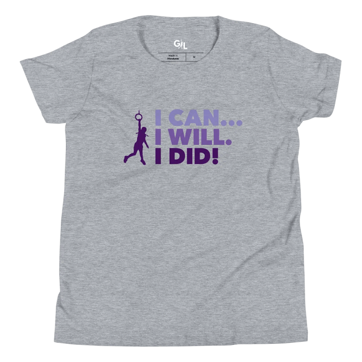 I Can... I Will. I Did! Purple Kids Tee product image (1)