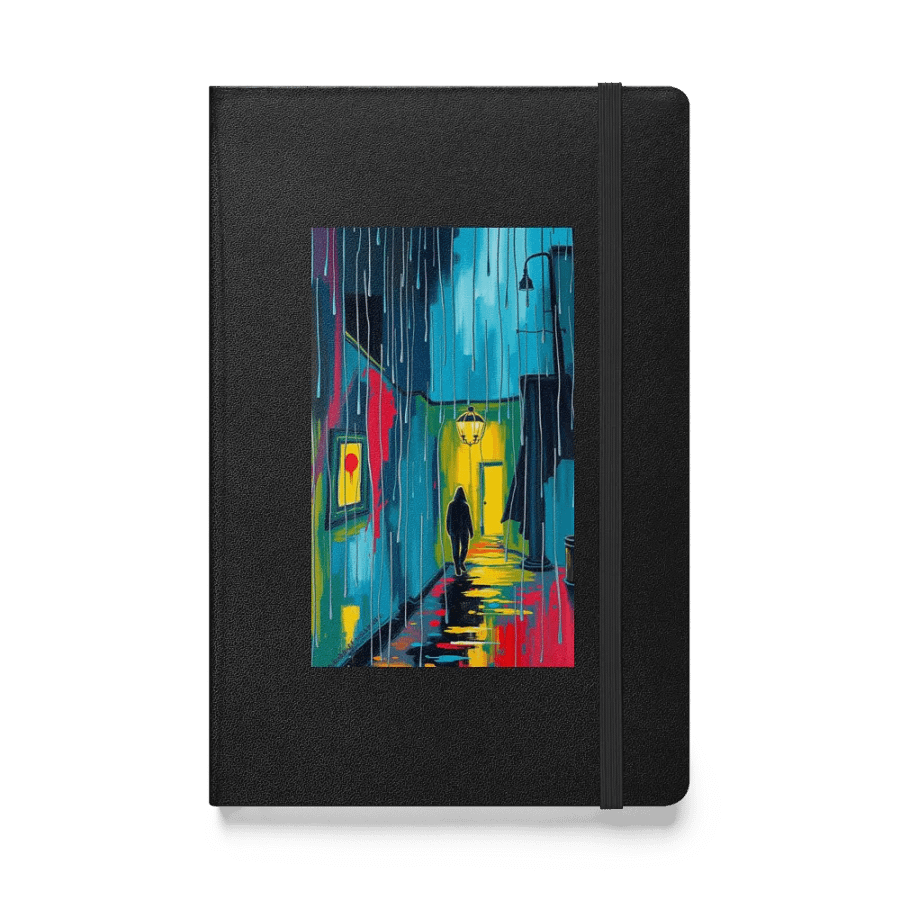 Midnight Stroll Hardcover Notebook product image (1)