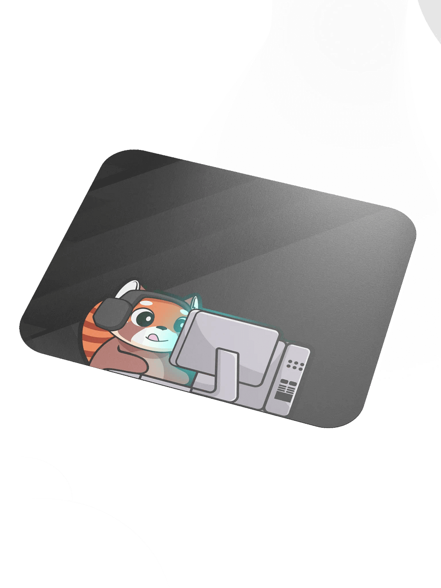 Gaming Bear Mouse Pad (Geo Black) - 8.7" x 7.1" product image (3)
