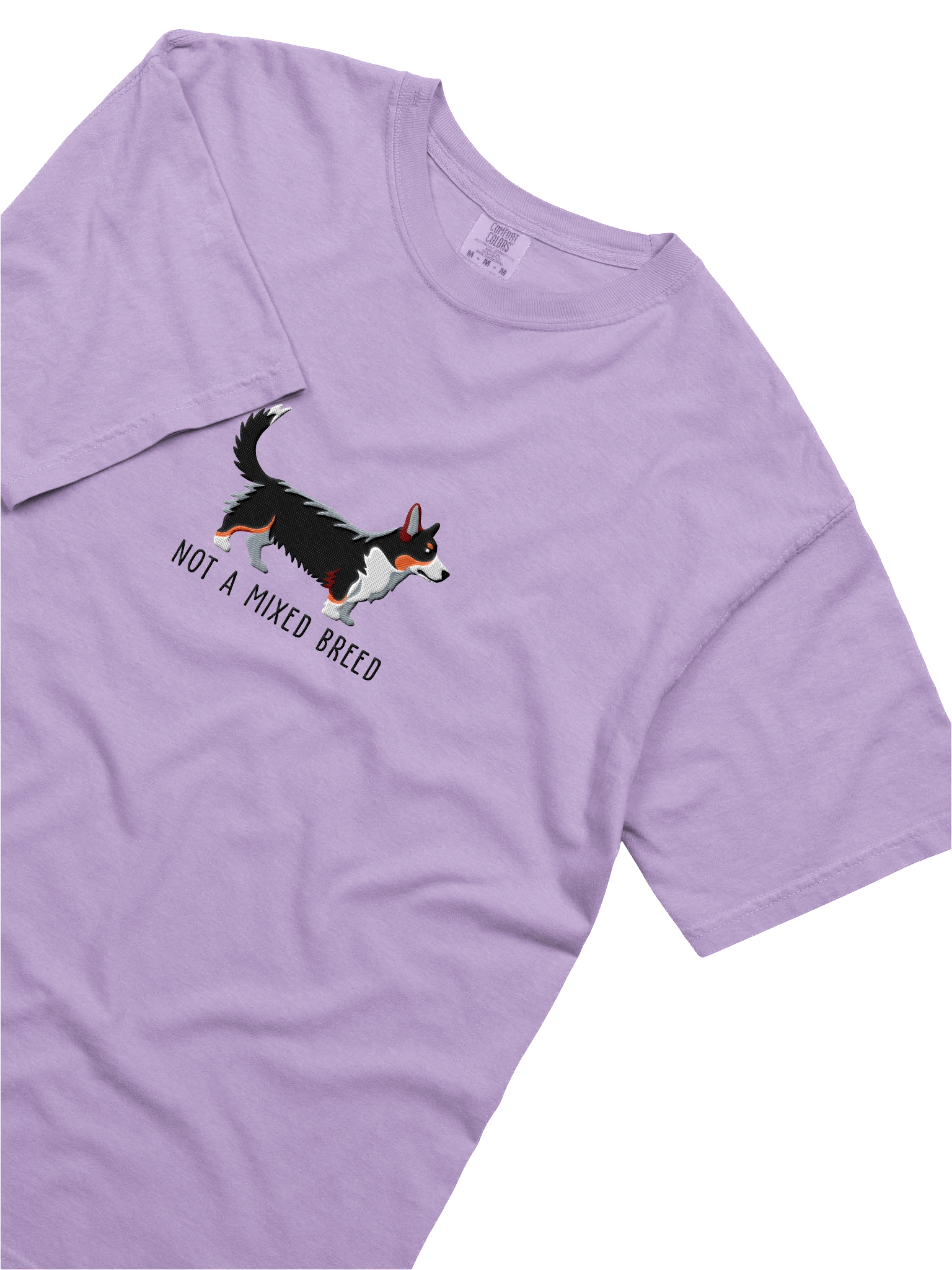 Not a Mixed Breed T-Shirt(Embroidered) of a Cardigan Welsh Corgi(Tricolor) product image (45)