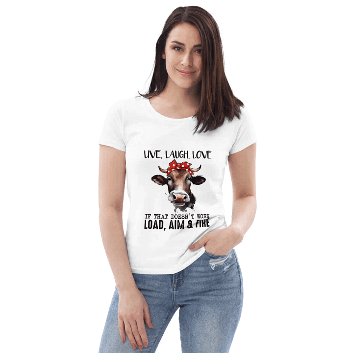 Whimsical Live, Laugh, Love… Tee product image (1)
