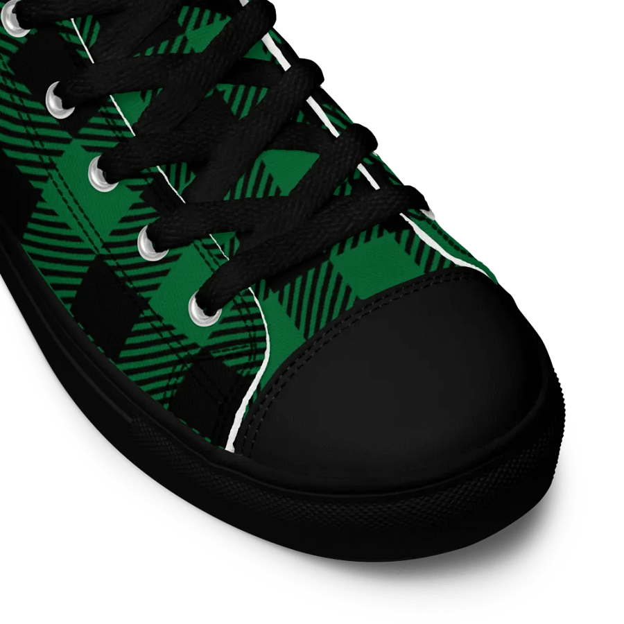 Womens Green Plaid Shoes product image (9)