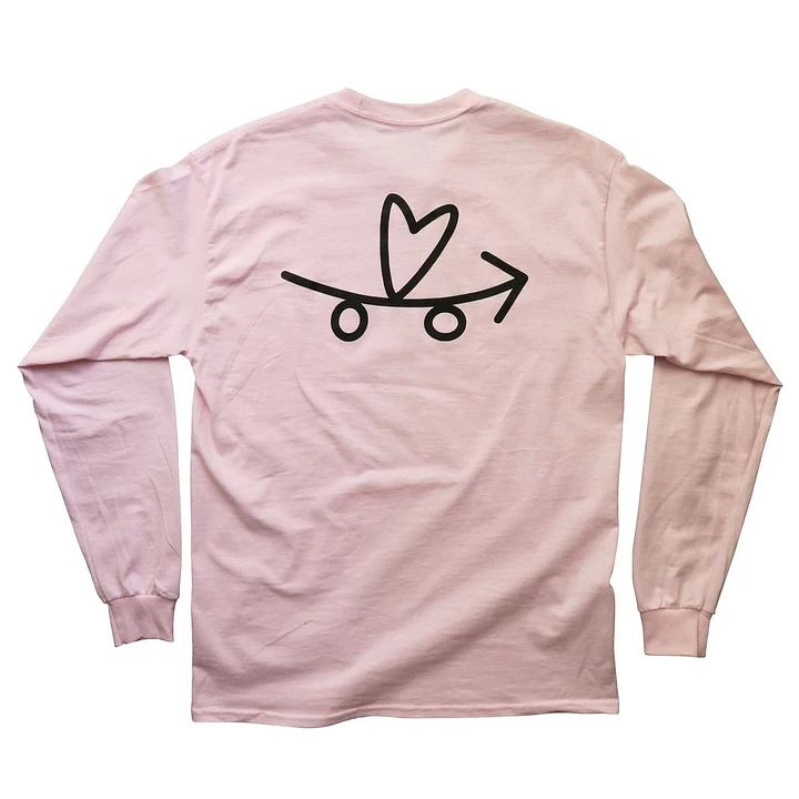 long sleeve (pink & black) product image (2)