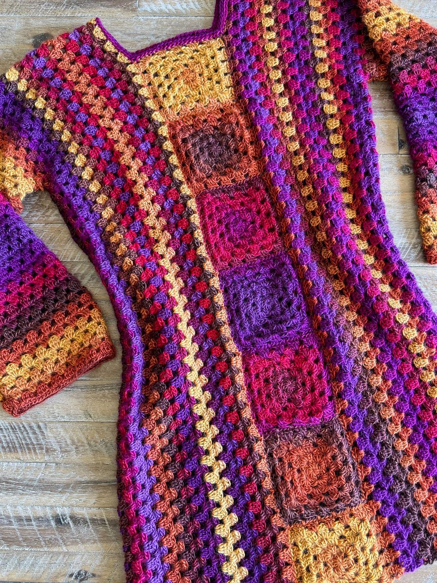 Retro Granny Dress Crochet Pattern product image (3)