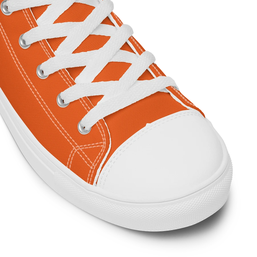 Orange and White Flower Sneakers product image (33)