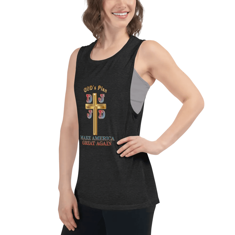 GOD's Plan - DJJD Ladies Tank Top product image (6)