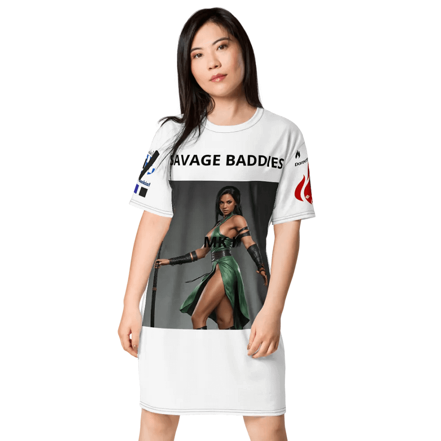 LET GET COOKIN SAVAGE BADDIE DT SHIRT DRESS product image (1)