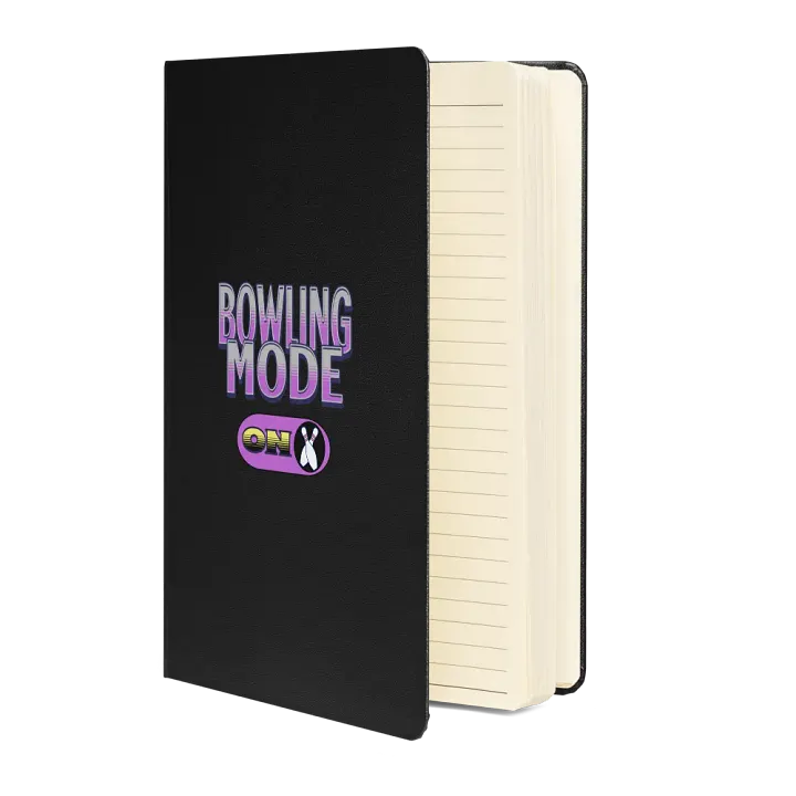 Bowling Mode On Hardcover Journal product image (2)