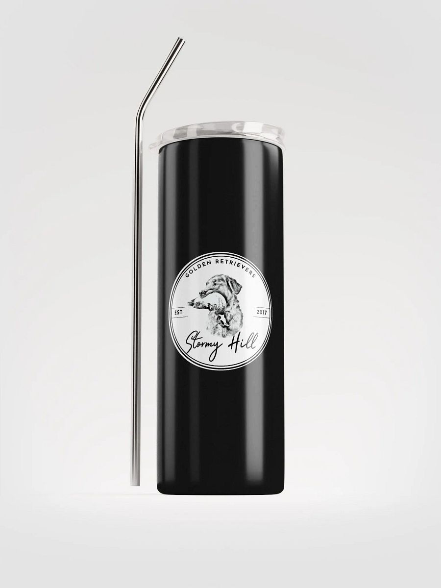 Stainless steel logo tumbler product image (1)