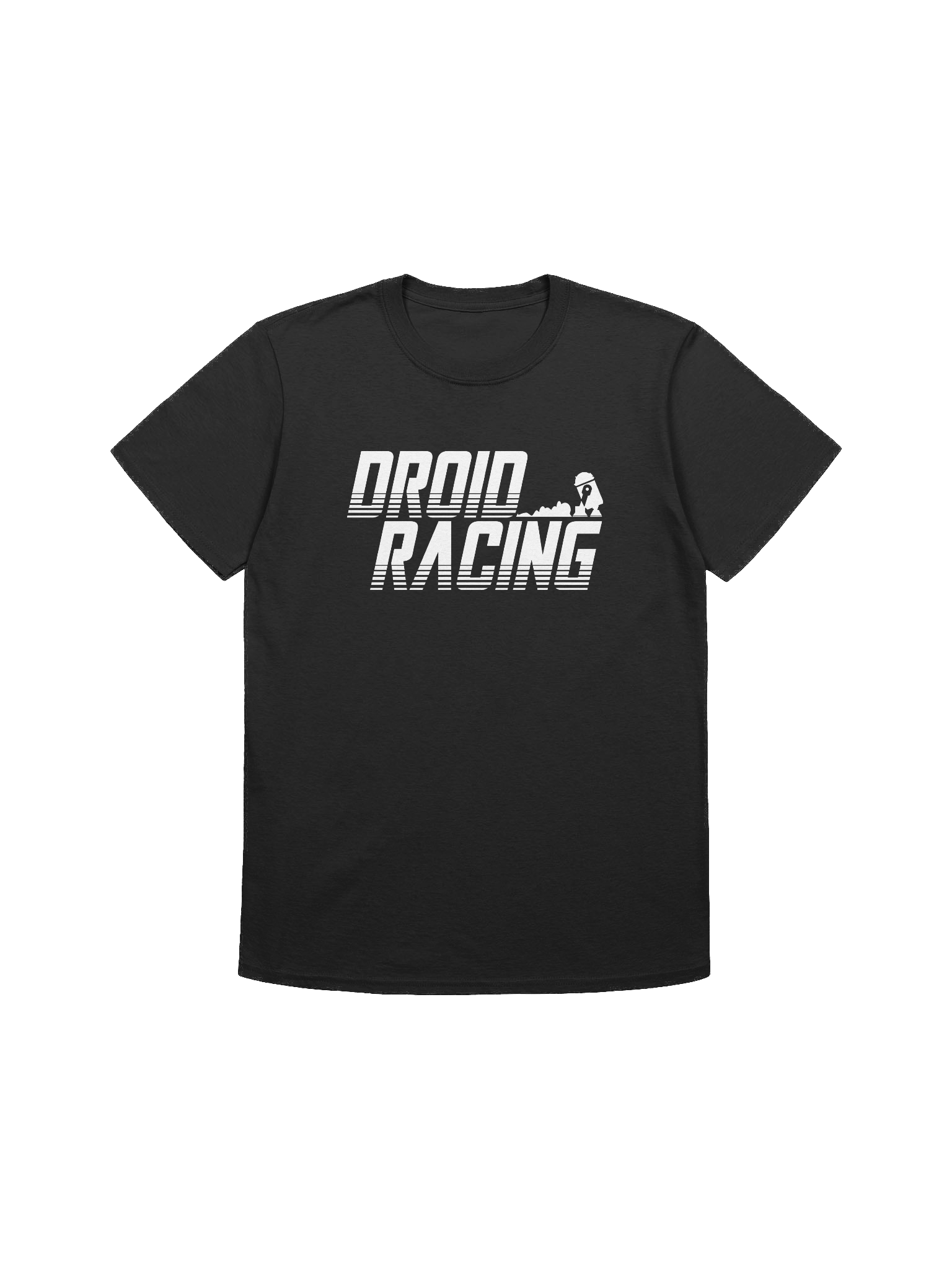 Droid Racing (white logo) Tee product image (1)