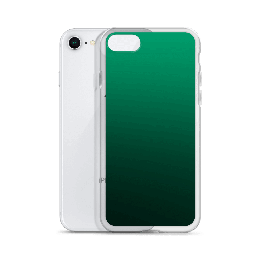 Green Gradient iPhone® Clear Case product image (55)