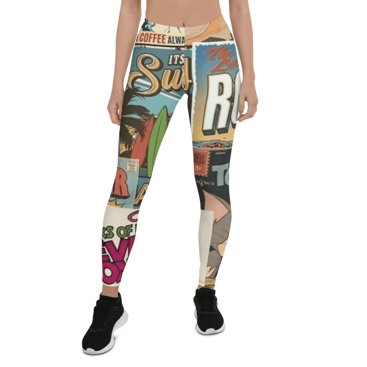 Leggings – Fun Cartoon Print for Playful & Stylish Comfort product image (1)