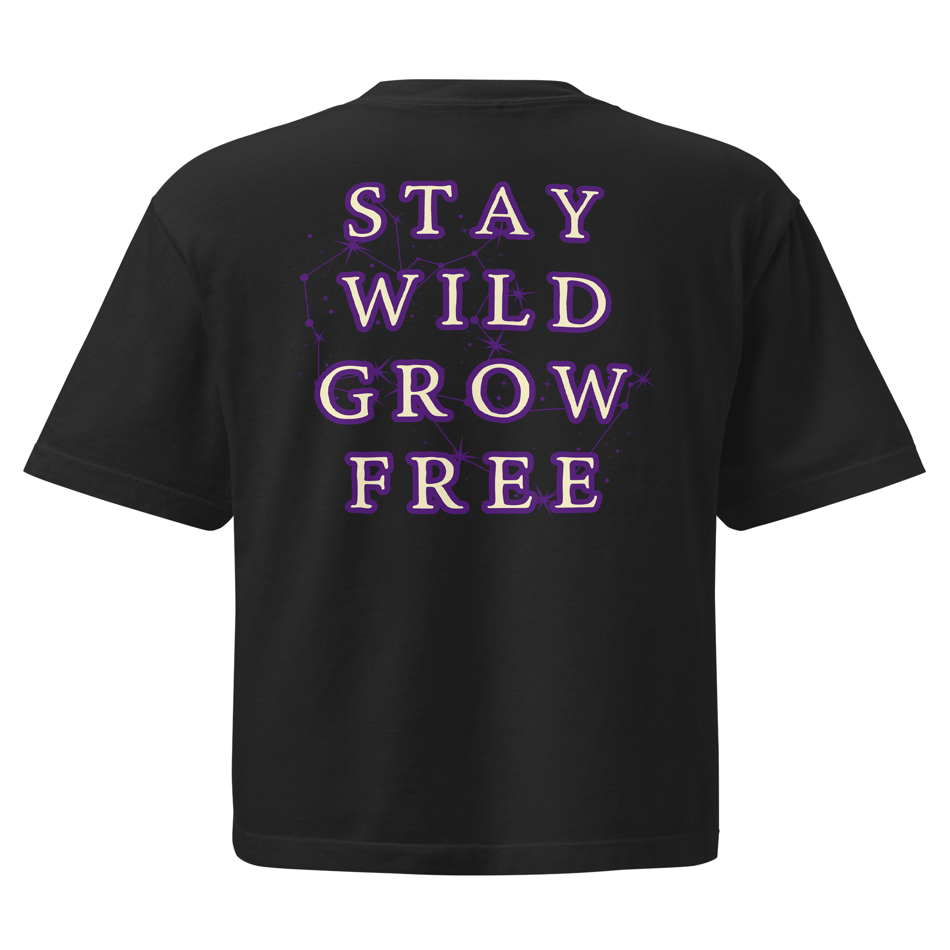 school of prophecy | crop tee | sagittarius-capricorn cusp product image (2)