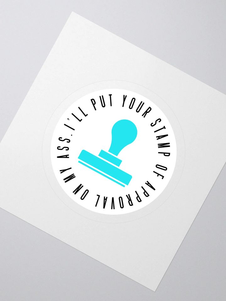 Stamp of Approval Sticker product image (2)