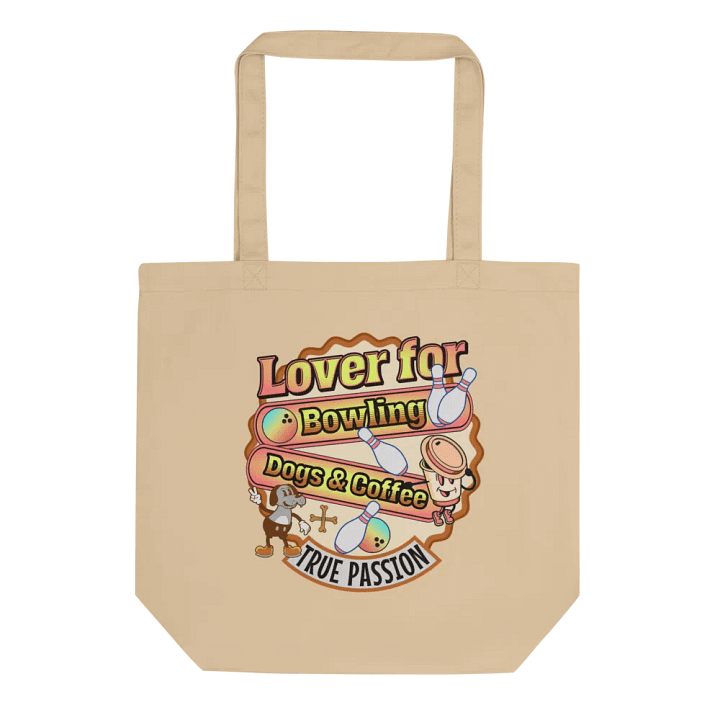 Lovers For Dogs Coffee Bowling Tote Bag product image (1)