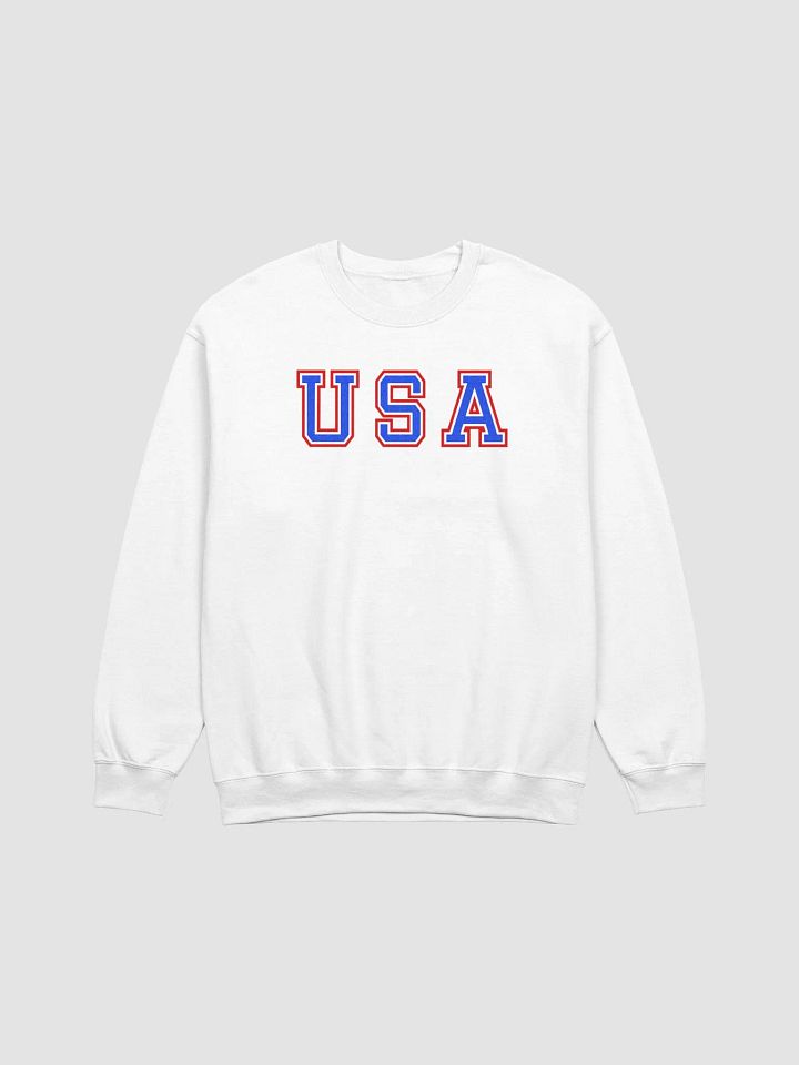 USA with Mouse Crewneck (Red/Blue) product image (1)