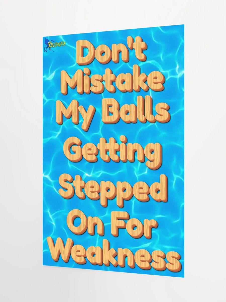 Don't Mistake Poster product image (3)