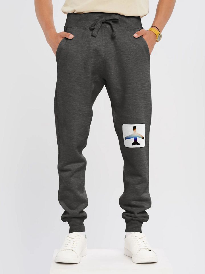 Plane Icon Fleased Sweatpants Joggers product image (1)