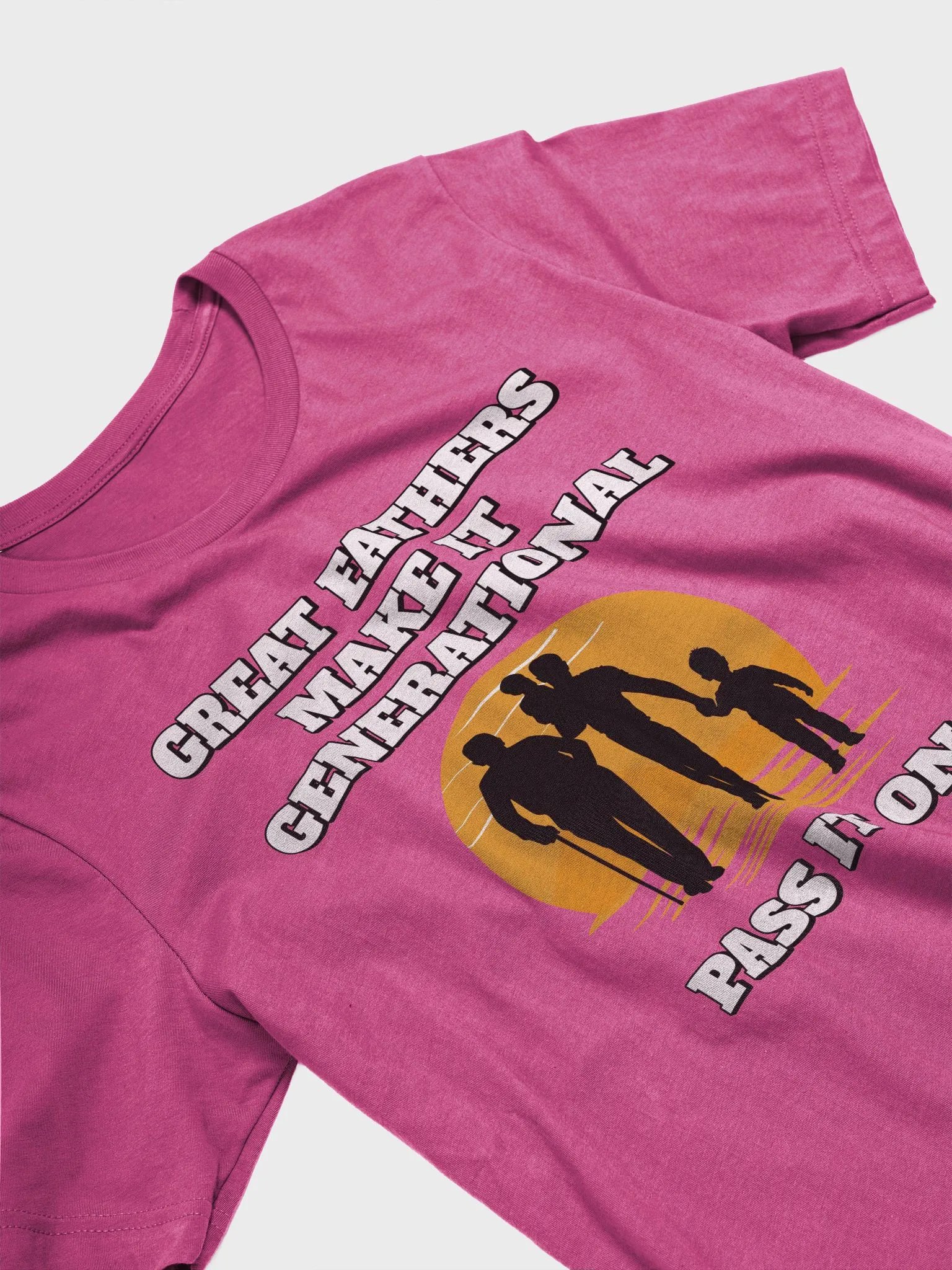 Great Fathers Make It Generational - Inspirational Dad T-shirt product image (17)