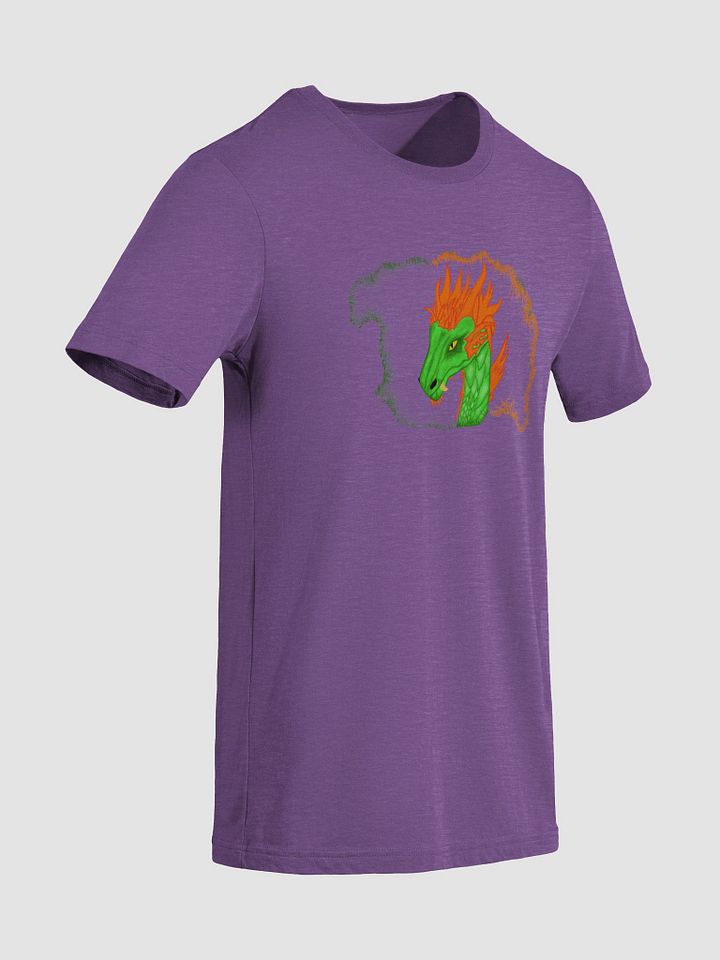 Dragon's Blaze Triblend Tee product image (1)