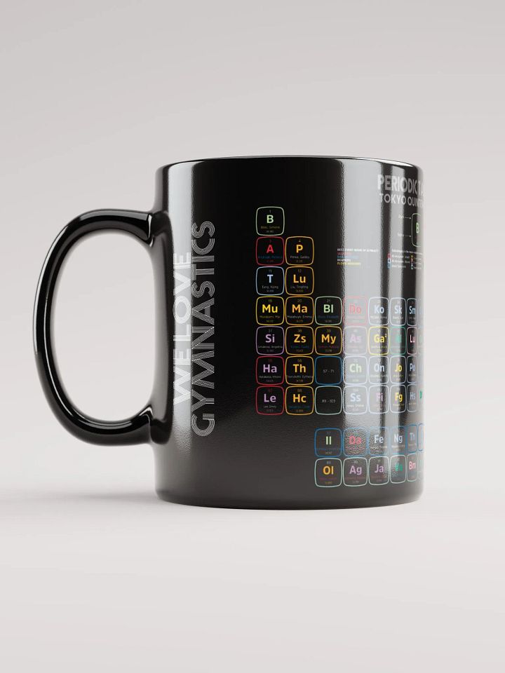 Periodic Table of Gymnasts 2016-2021 Quintennium Edition Mug product image (2)