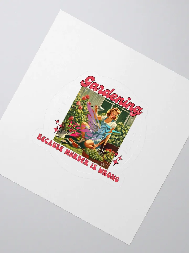 Garden Sanity Sticker product image (2)