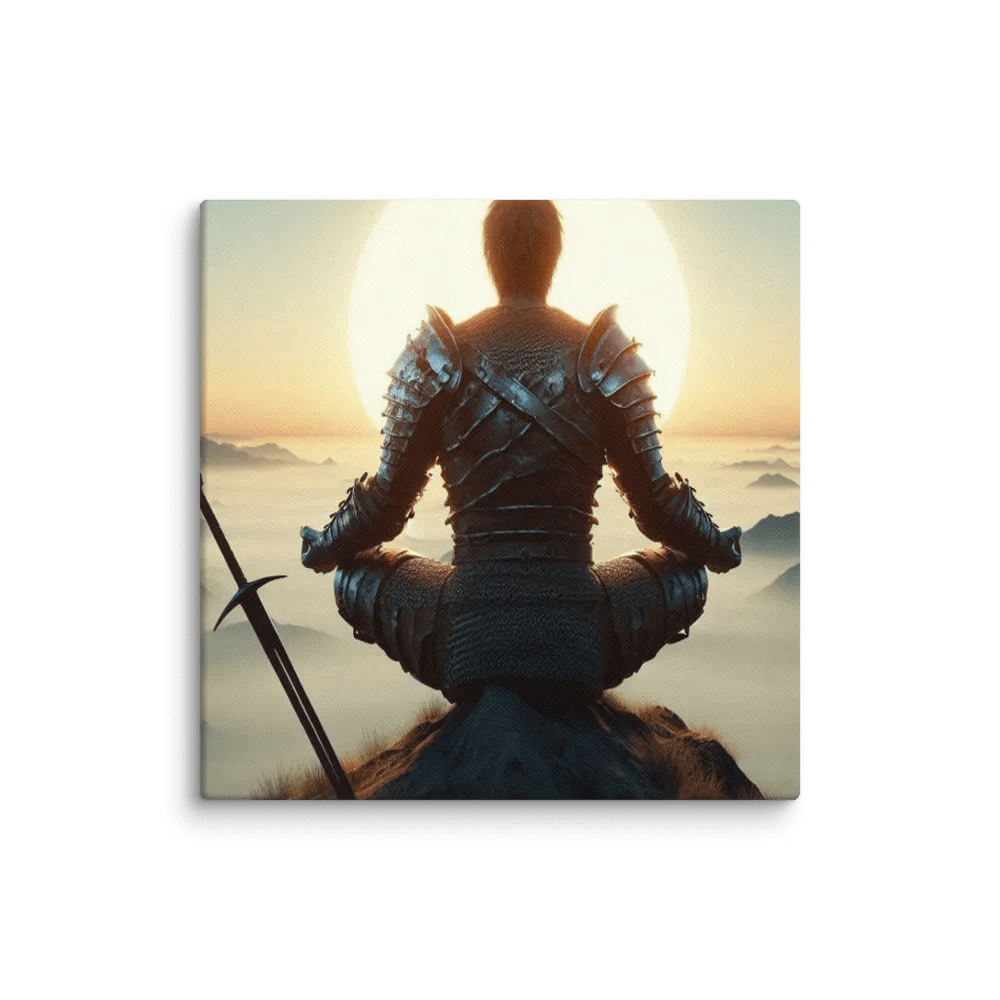 Meditative Warrior Canvas product image (27)
