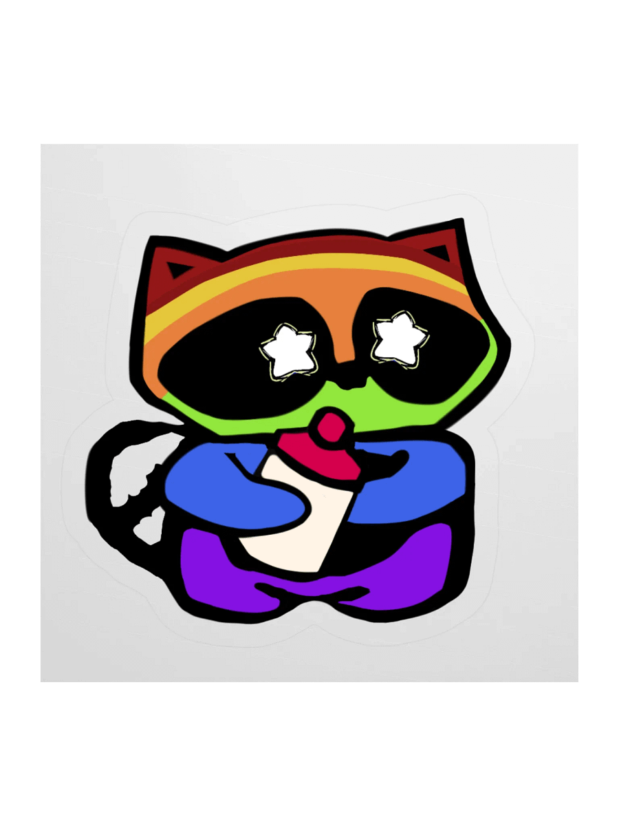 rainbow racoon product image (1)
