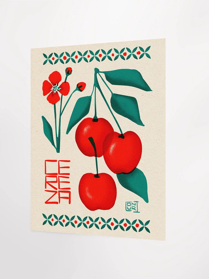 cerezas print product image (2)
