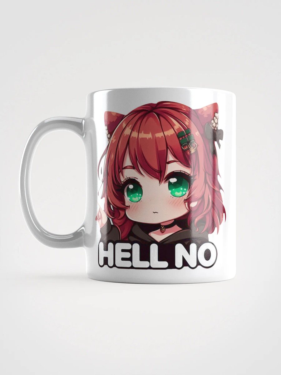 BunnyVA Hell No White Glossy Mug product image (6)