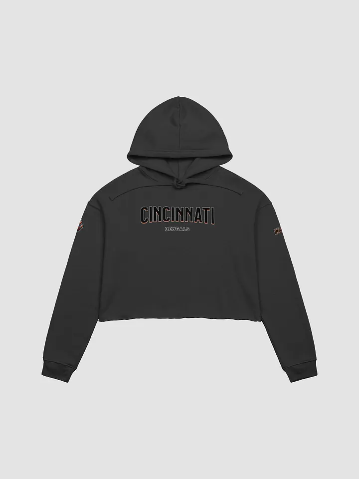 Cincinnati Bengals Tiger Pride Crop Hoodie | NFL Home Locker product image (1)
