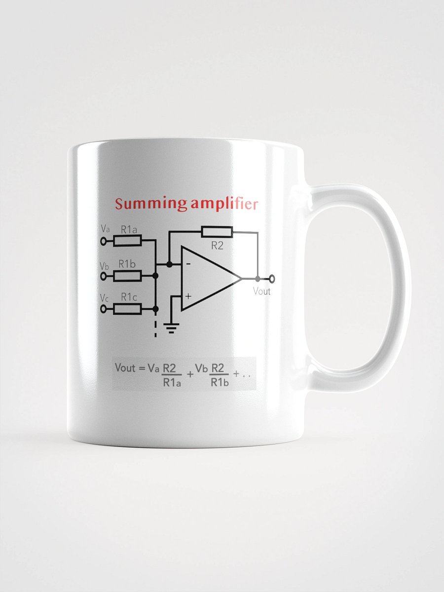 Operational Amplifier (Summing & Difference Amps) Mug product image (2)