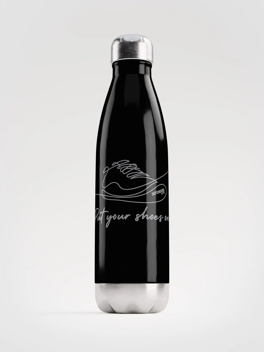 PYSO Swoosh Line Drawing Stainless Steel Water Bottle product image (1)
