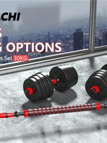 Dumbbells Barbell Set 30KG product image (4)