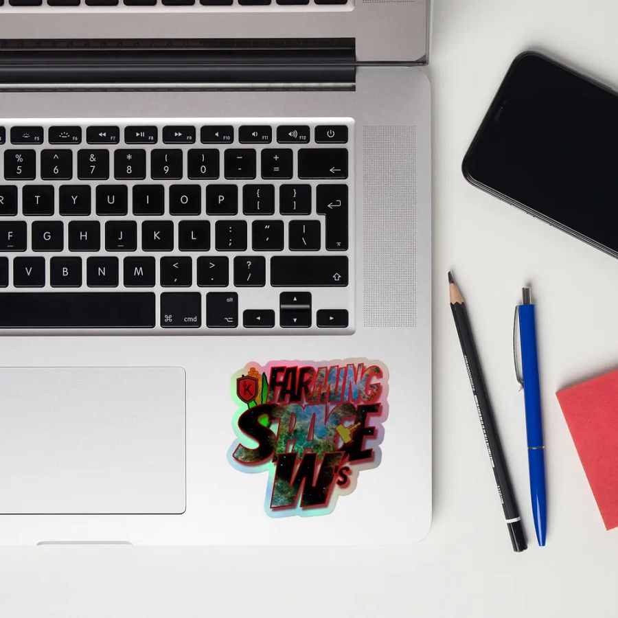 Galactic Farming Holographic Sticker Set product image (12)