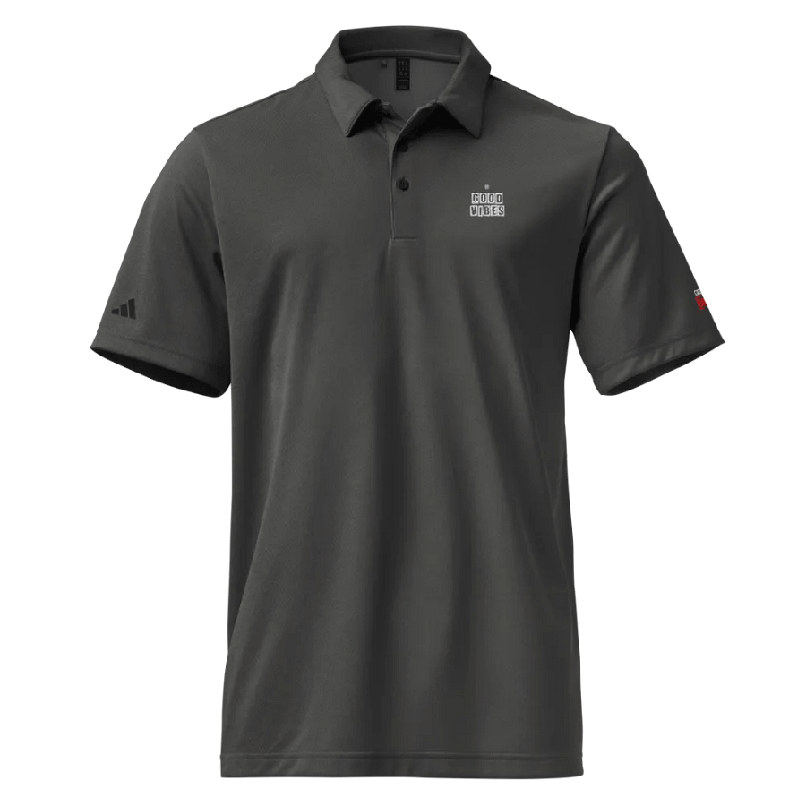 Adidas Space-Dyed Polo - Good Vibes & One Manc Banned product image (1)