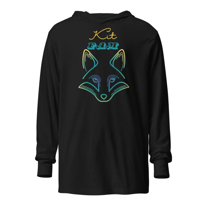 Kit Fam Long-Sleeve Hooded Tee