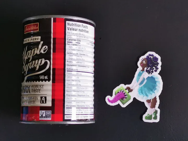 Cute but Deadly Cyclops Vinyl sticker product image (2)