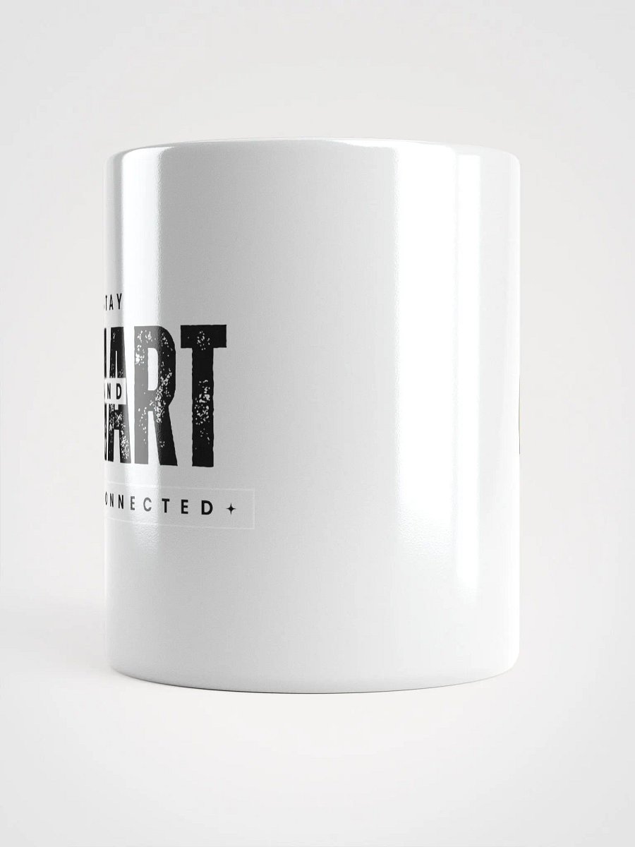Stay Smart Coffee Mug (Dark Text with Logo) product image (5)