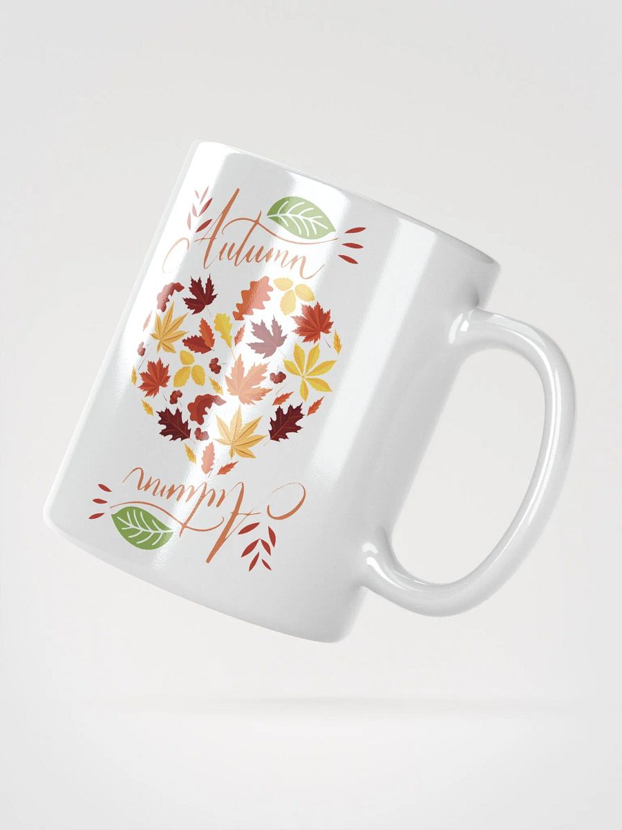 Autumn Leaf Heart Mug product image (4)