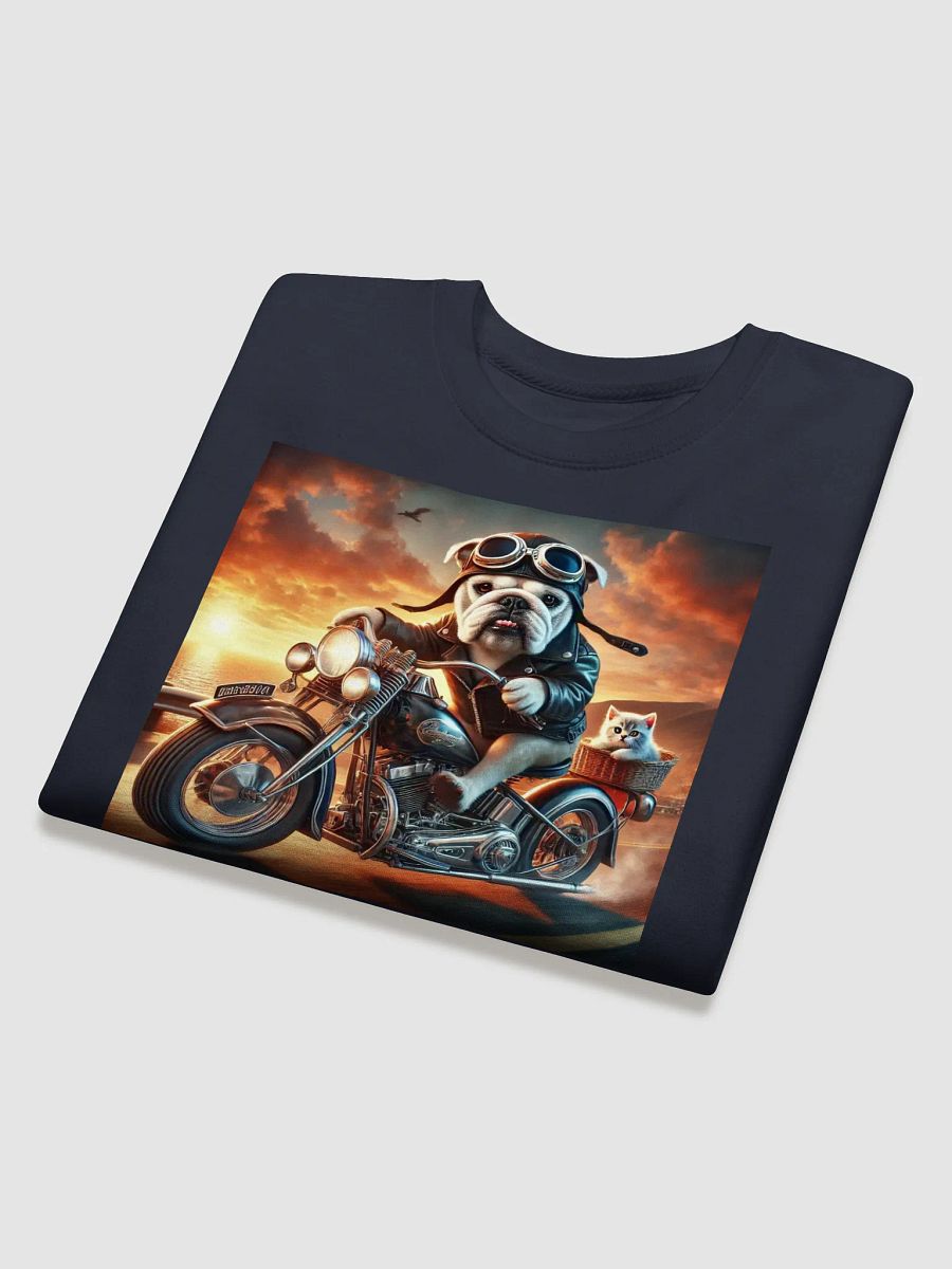 Motorcycle Bulldog Sweatshirt product image (32)