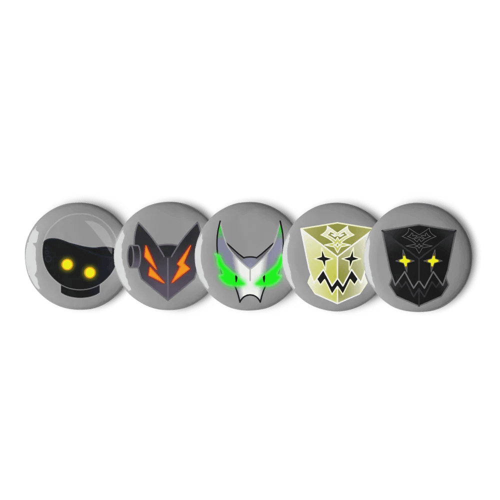 Keyblade Forge Emoji Pin Set product image (1)