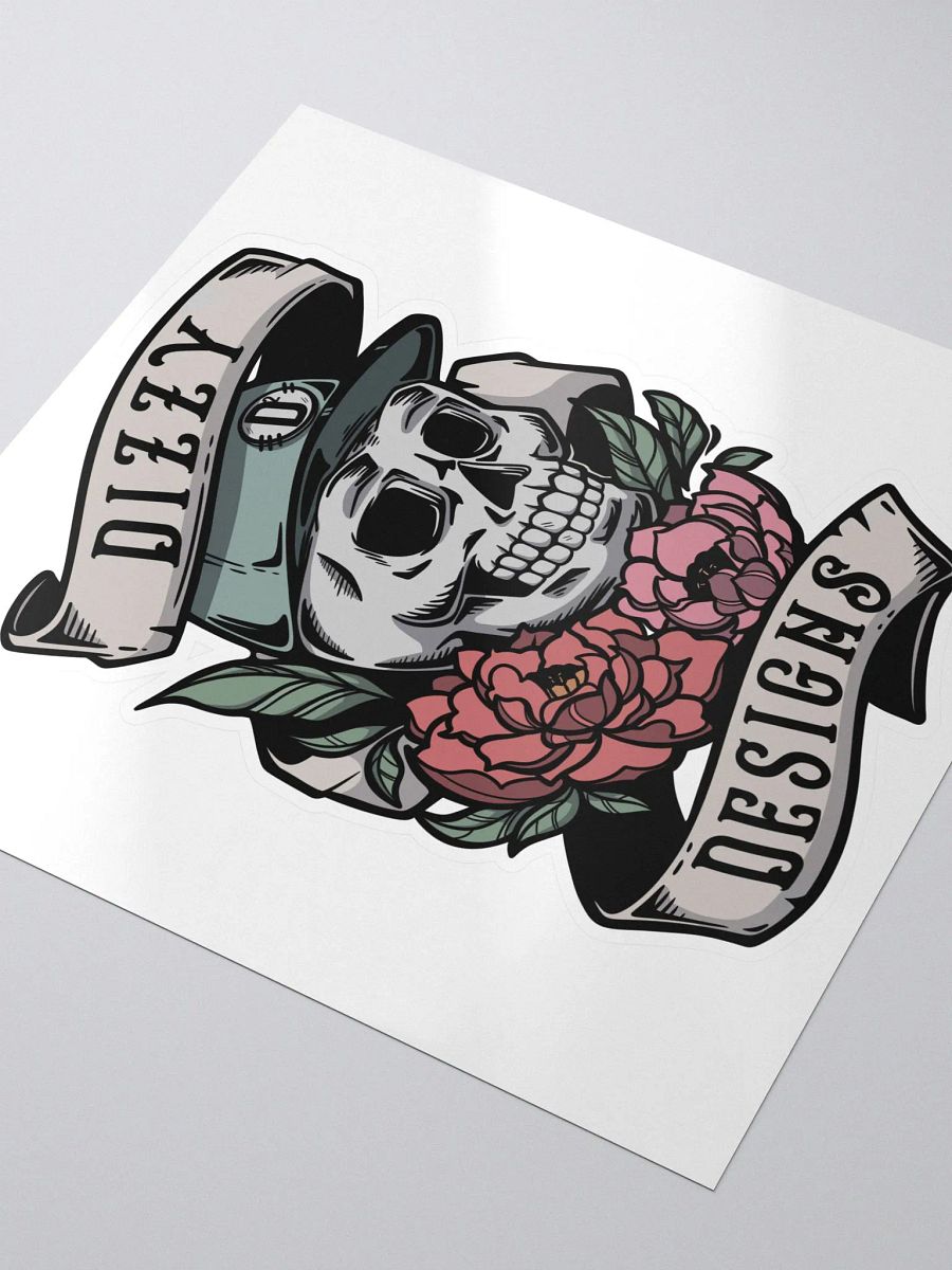 Dizzy Design Colorful Sticker product image (3)