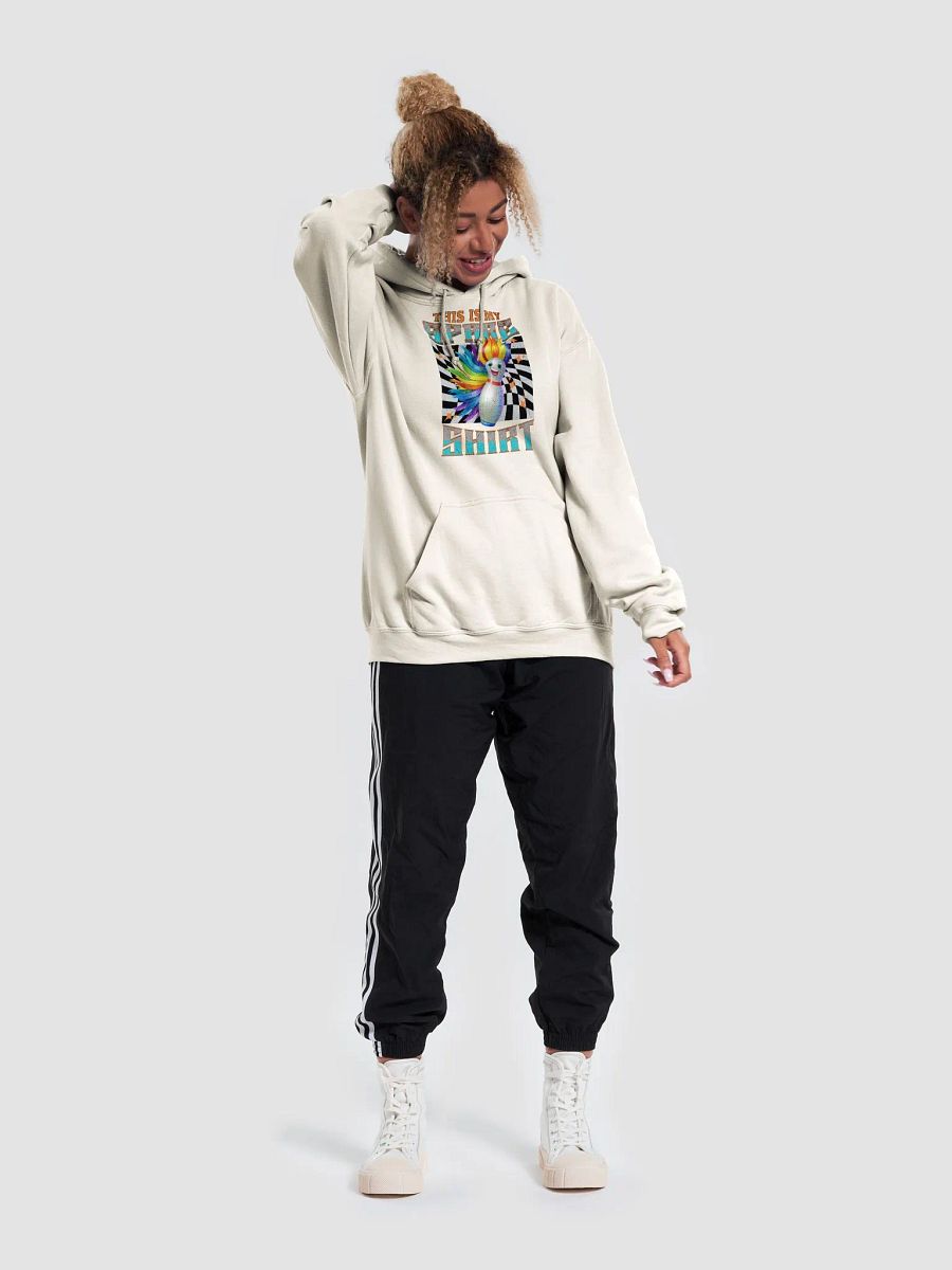 This Is My Spare Shirt Bowling Rainbow Pin Hoodie product image (30)